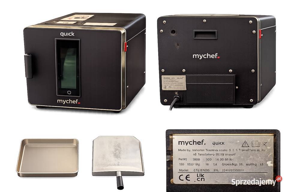 Piec Mychef QUICK 1T Black Kargowa