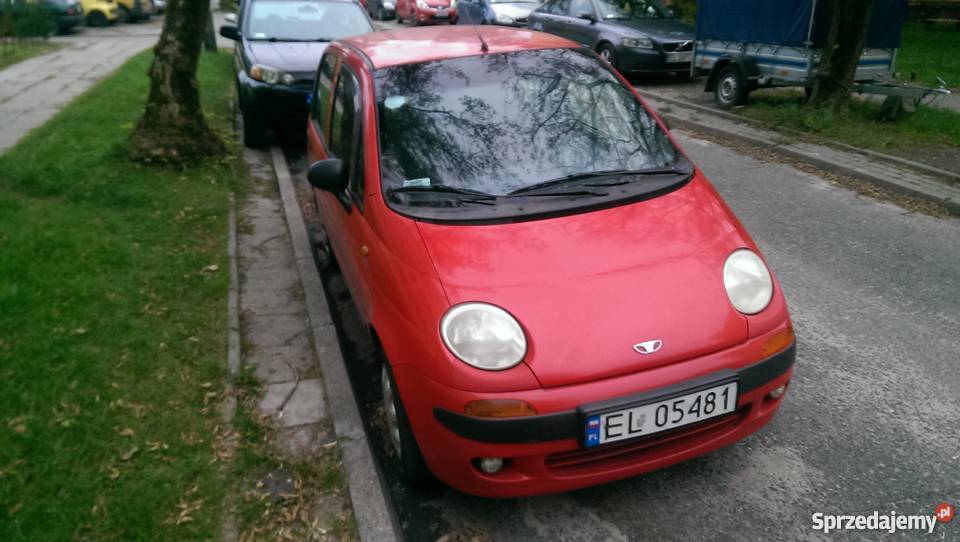 Daewoo Matiz czerwony bezwypadkowy zadbany 2 x