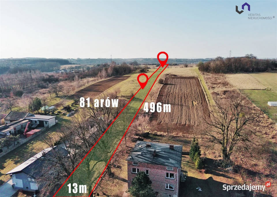 Działka Siemonia Kościuszki 17992m2