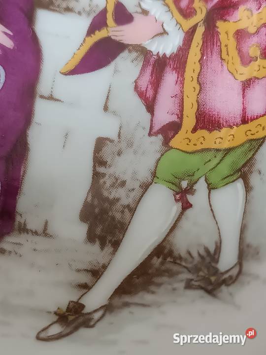 Obraz pary na porcelanie małopolskie Gorlice sprzedam