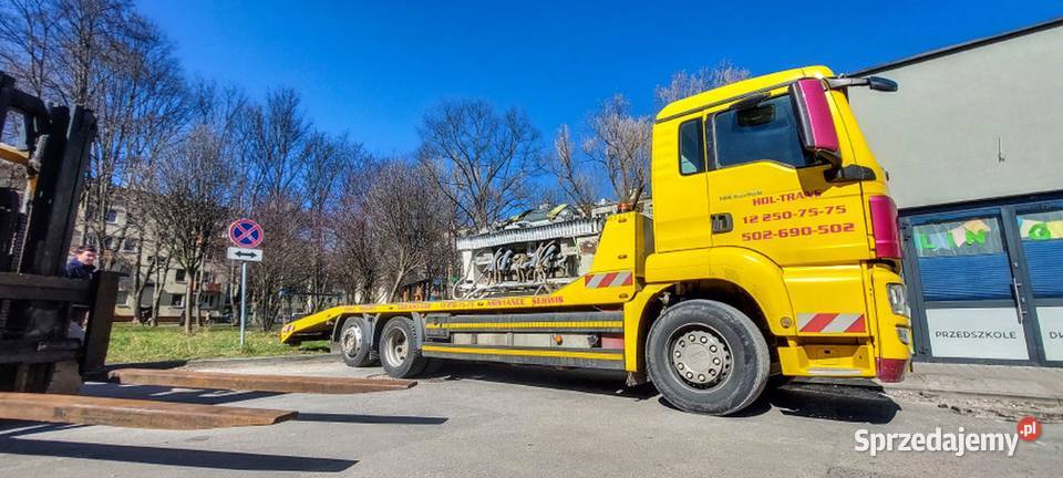 Kraków Transport maszyn i urządzeń Przenoszenie
