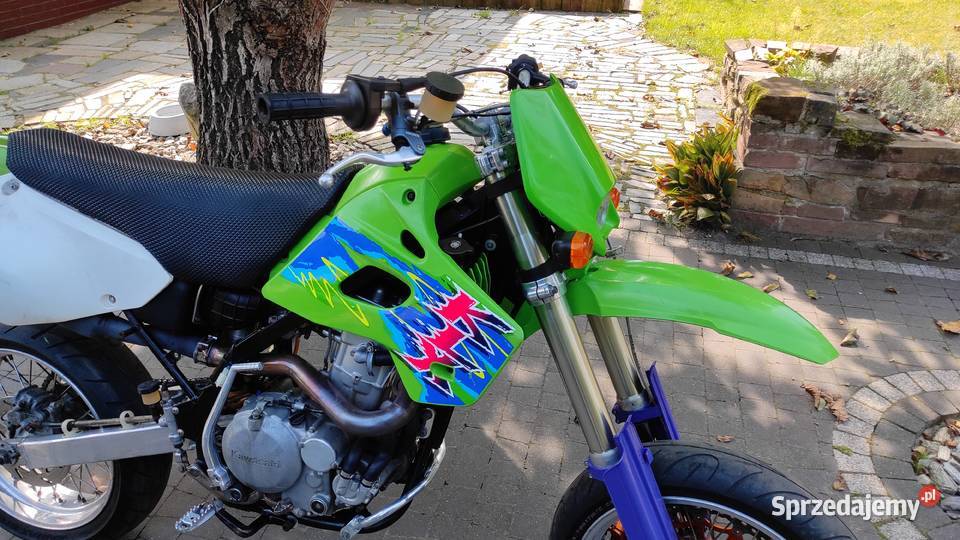 Kawasaki KLX 650 R Supermoto błotnik przód Warszawa sprzedam