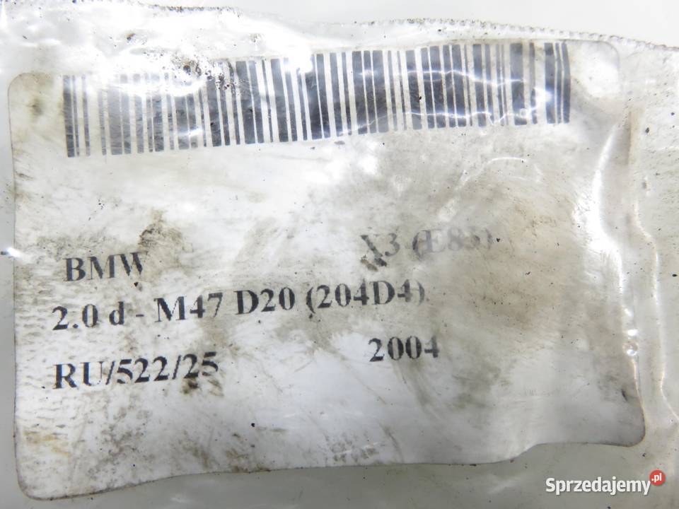 POMPA PALIWA BMW X3 E83 20 d 6763277 6763103