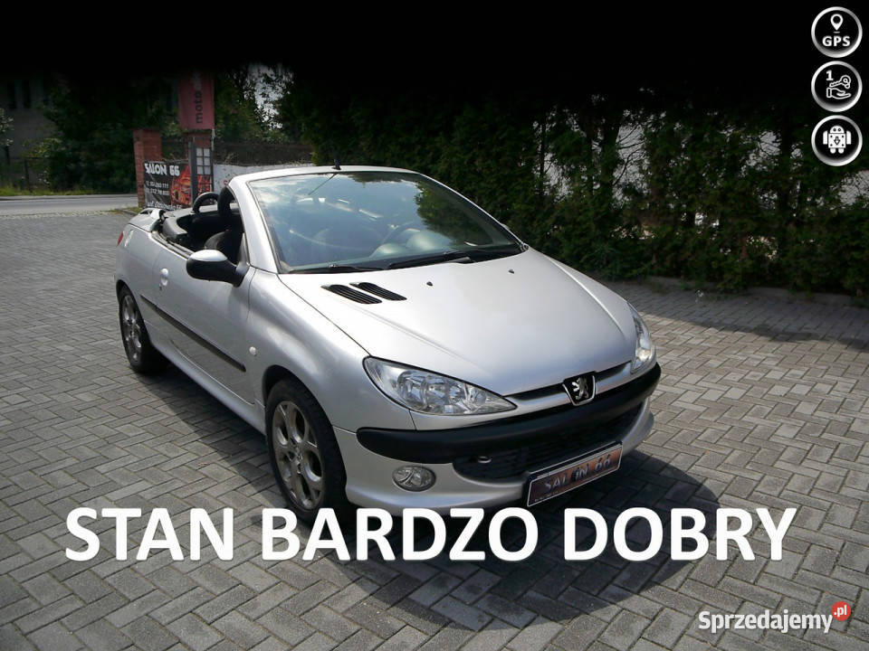 Peugeot 206 CC Cabrio 16b Stan b bez rdzy i Częstochowa