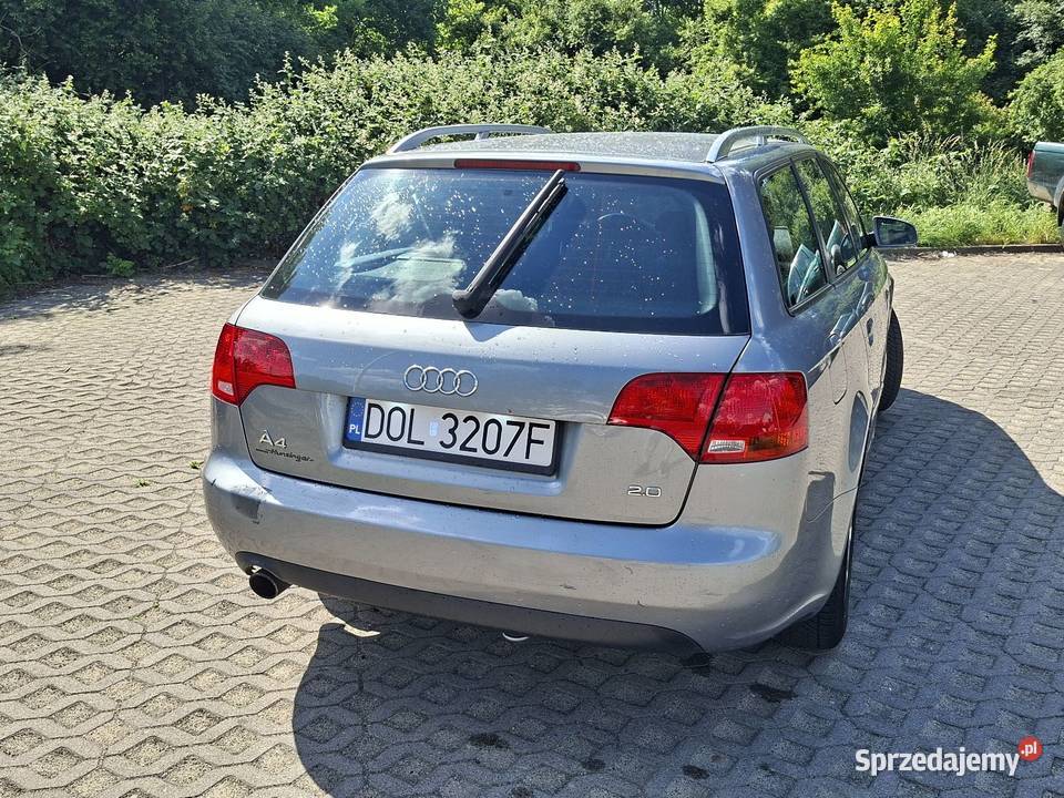 AUDI A4 B7 Avant 20e 2005r sprawne zadbane nieuszkodzony dolnośląskie Wrocław