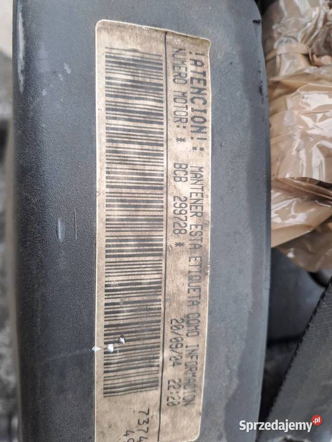 Volkswagen Golf IV 14 16v silnik kompletny kod Jastrzębie-Zdrój sprzedam