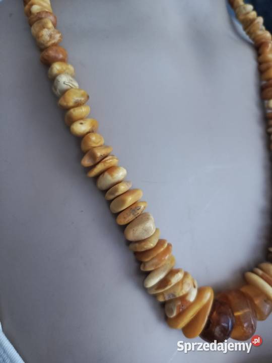 Naszyjnik Bursztyn Vintage Białystok sprzedam