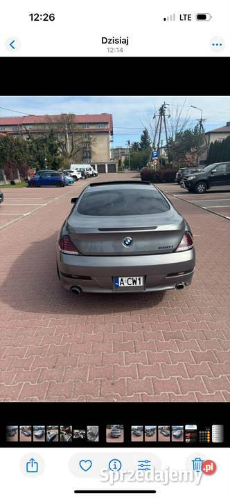 BMW 650i manualna skrzynia biegów panorama mazowieckie Mińsk Mazowiecki