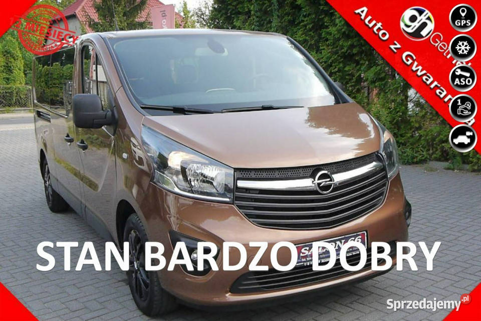 Opel Vivaro 8os 150 Navi Kamera Stan wielofunkcyjna kierownica