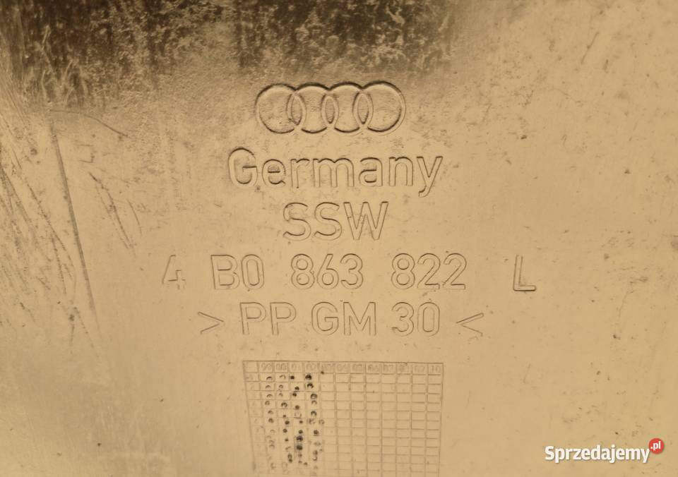 OSŁONA DOLNA SILNIKA AUDI A6 C5 25 TDI Działoszyce