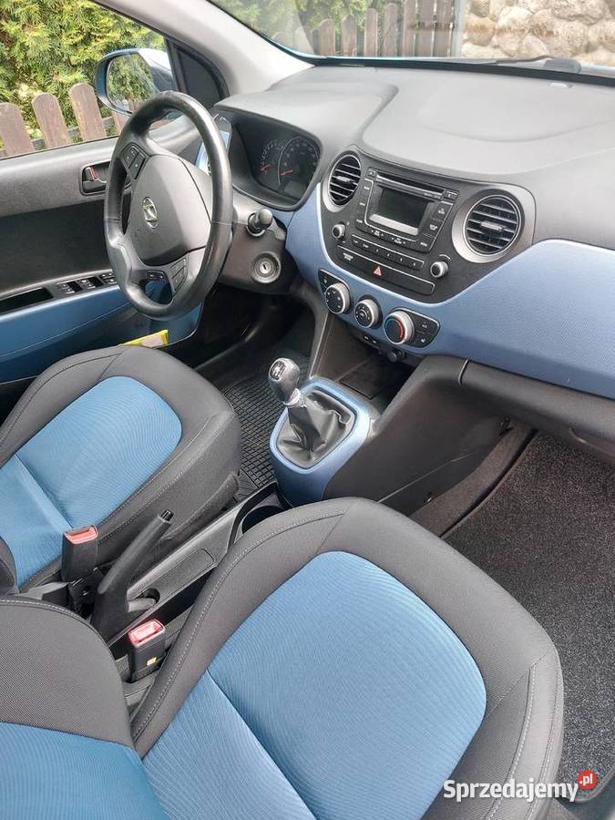 Hyundai i10 świeżo sprowadzon 2014 rejestracja Sieradz