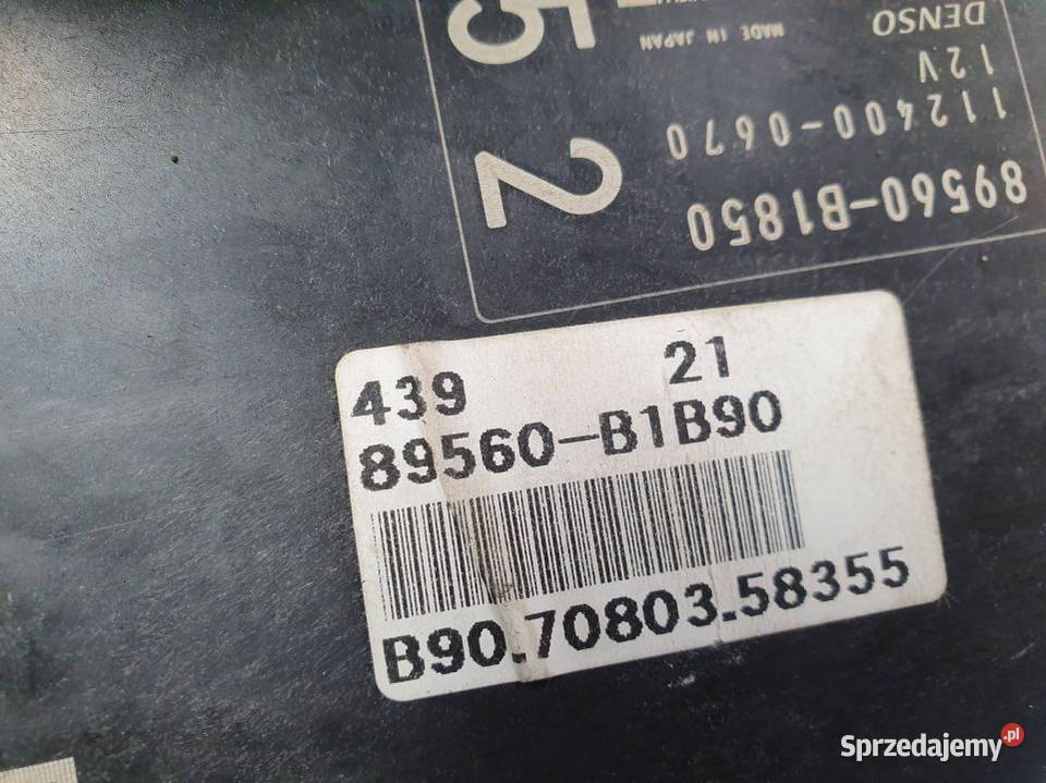 KOMPUTER DAIHATSU SIRION 89560B1850 Lipno