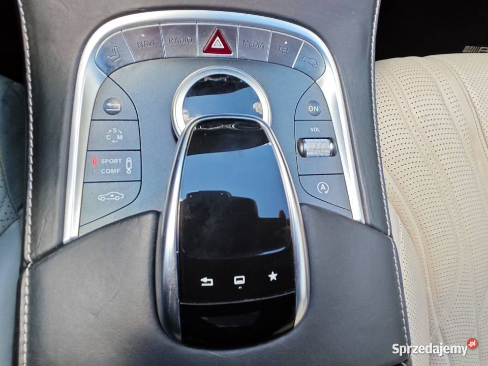 S 63 AMG 4 MATIC Bogata wersja wyposażenia Warszawa