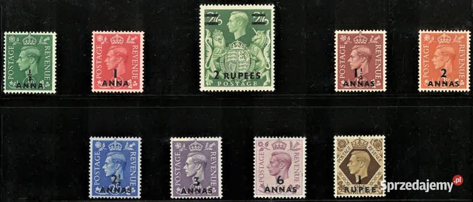 MUSCAT 1948 JERZY VI kompletna seria WYSYŁKA Człuchów