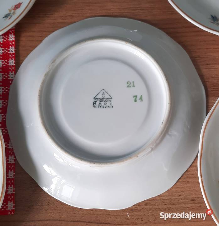 Porcelana Ćmielów Misa i Salaterki Gliwice