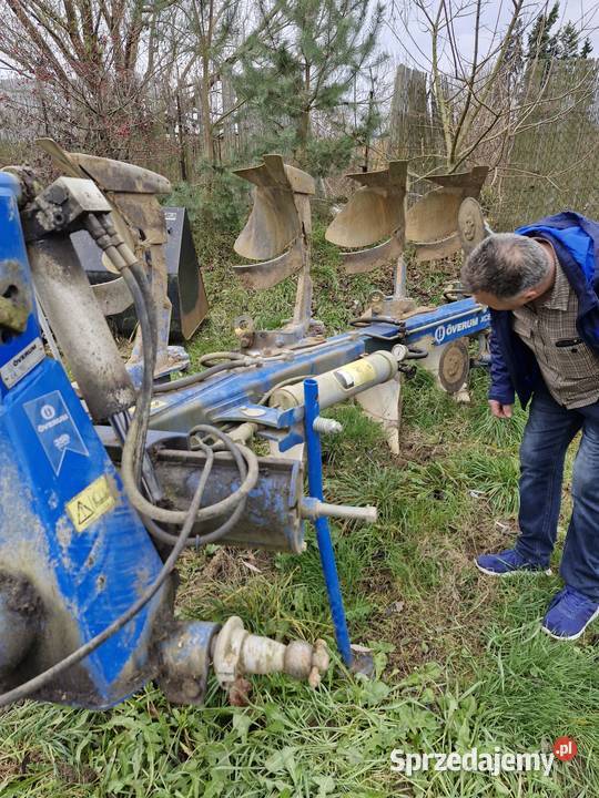 Pług 4 skokowy obracany Overum Bystrzyca Kłodzka