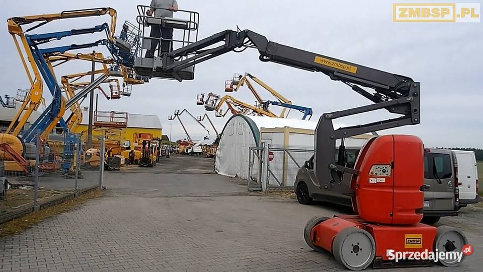 Podnośnik koszowy przegubowy 12 m Manitou wielkopolskie Pleszew