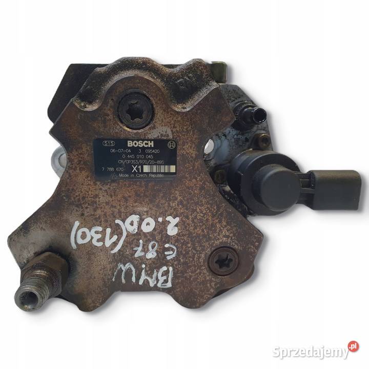 POMPA WTRYSKOWA BMW E87 E90 E91 20 D 0445010045 osobowe Chełm sprzedam