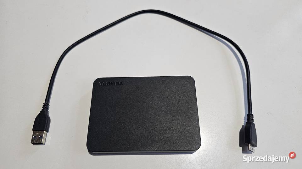 Dysk HDD Zewnętrzny 2 T TOSHIBA 25 cala Okazja Szprotawa