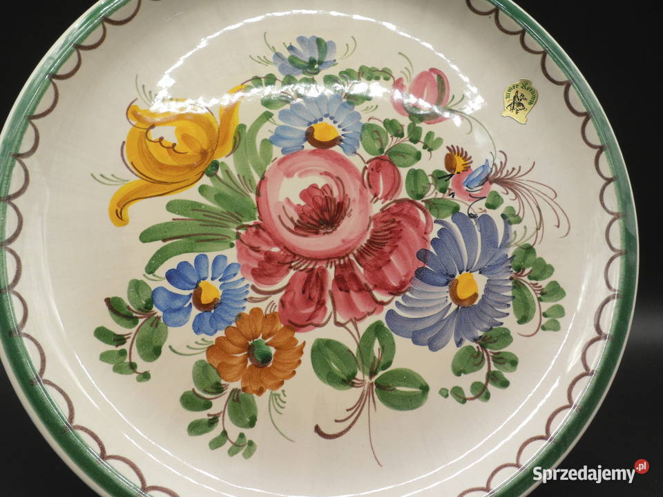 Ceramiczny talerz ścienny Ulmer Keramik Raszków