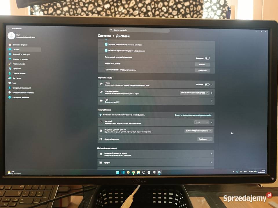 2K Monitor 25601140 24 60 Hz Dell P2416D