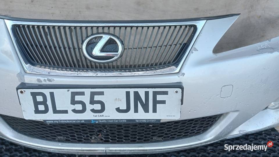 LEXUS IS 220 ZDERZAK PRZÓD HALOGEN 1G1