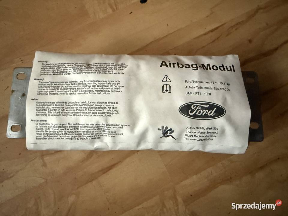Poduszka airbag pasażera Ford Mondeo MK3
