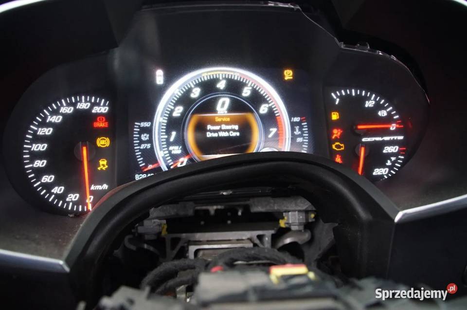 Pojazd na części Chevrolet Corvette C7 2016 62 osobowe Lipno