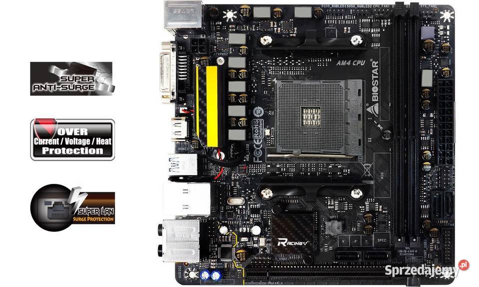 Płyta Biostar X370GTN AM4 ITX RAM 16GB Corsair Tarnów