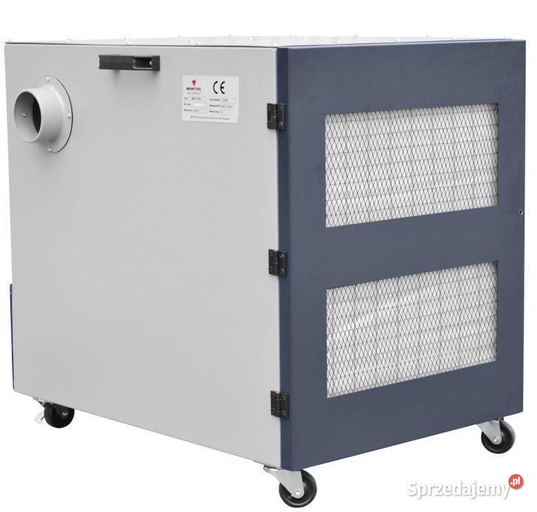 Odciąg wiórów metalu opiłków MDC1500 400V wąż 3 Siedlce