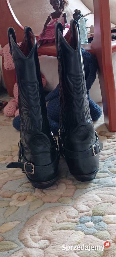 kowbojki twarda prawdziwa skóra INDIANA Poznań