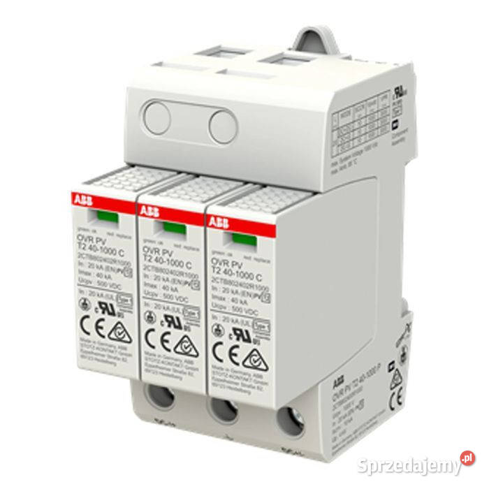ABB Ogranicznik przepięć DC OVR PV T2 401000 P Pozostałe