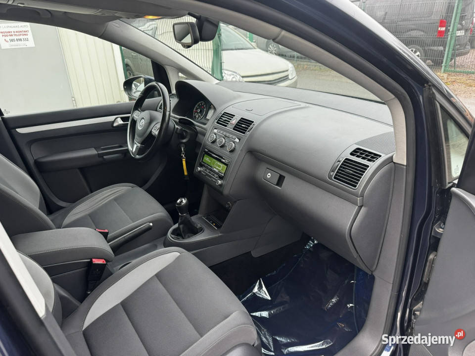 Volkswagen Touran Raty Zamiana Gwarancja niski lakier metallic małopolskie Gdów