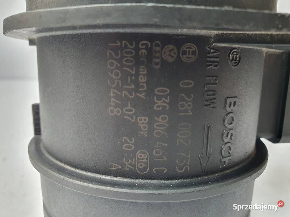 PRZEPŁYWOMIERZ Audi A4 B8 A5 A6 VW Passat B6 20 lubelskie Chełm