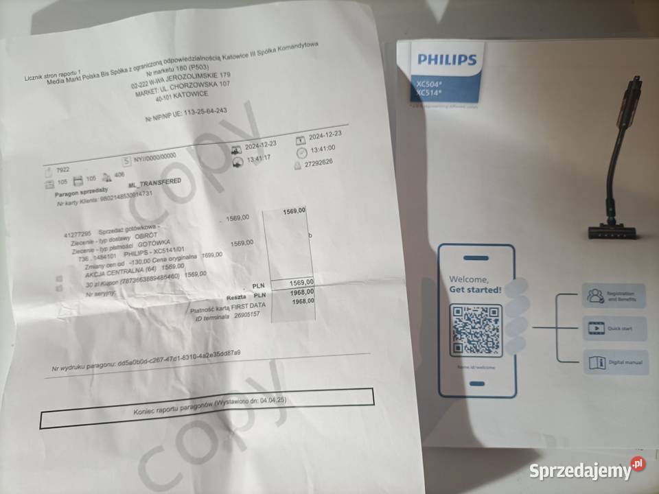 Odkurzacz PHILIPS Aqua 5000 Mopujący Katowice