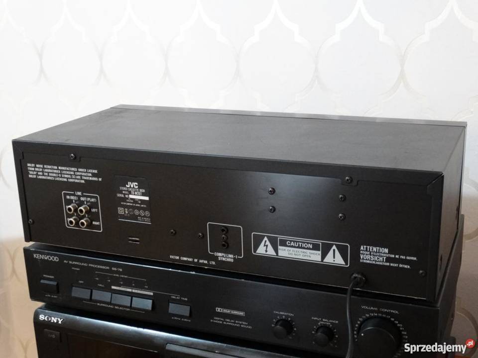 Magnetofon JVC TDW201 WYSYŁKA podkarpackie Jasło