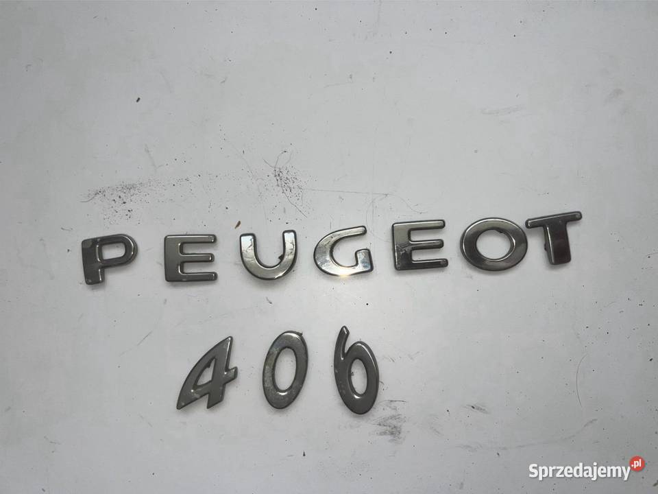 Emblemat Peugeot 406 wielkopolskie Ostrzeszów
