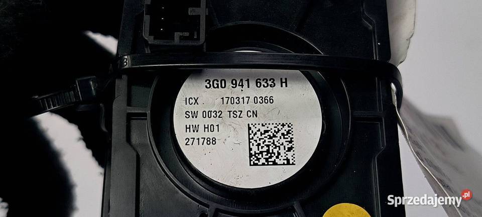 WŁĄCZNIK ŚWIATEŁ VOLKSWAGEN PASSAT B8 3G0941633H Pozostałe Lipno