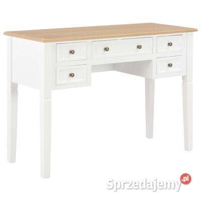 vidaXL Biurko białe 1095x45x775 Warszawa sprzedam