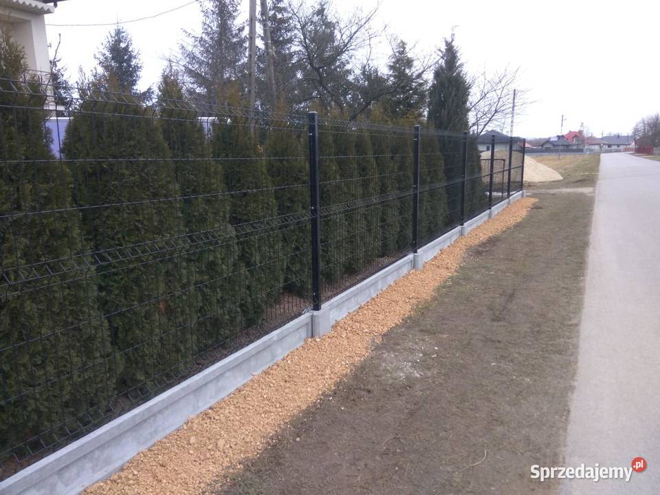Panel ogrodzeniowy fi4 123 grafit czarny zielony Kolbuszowa sprzedam