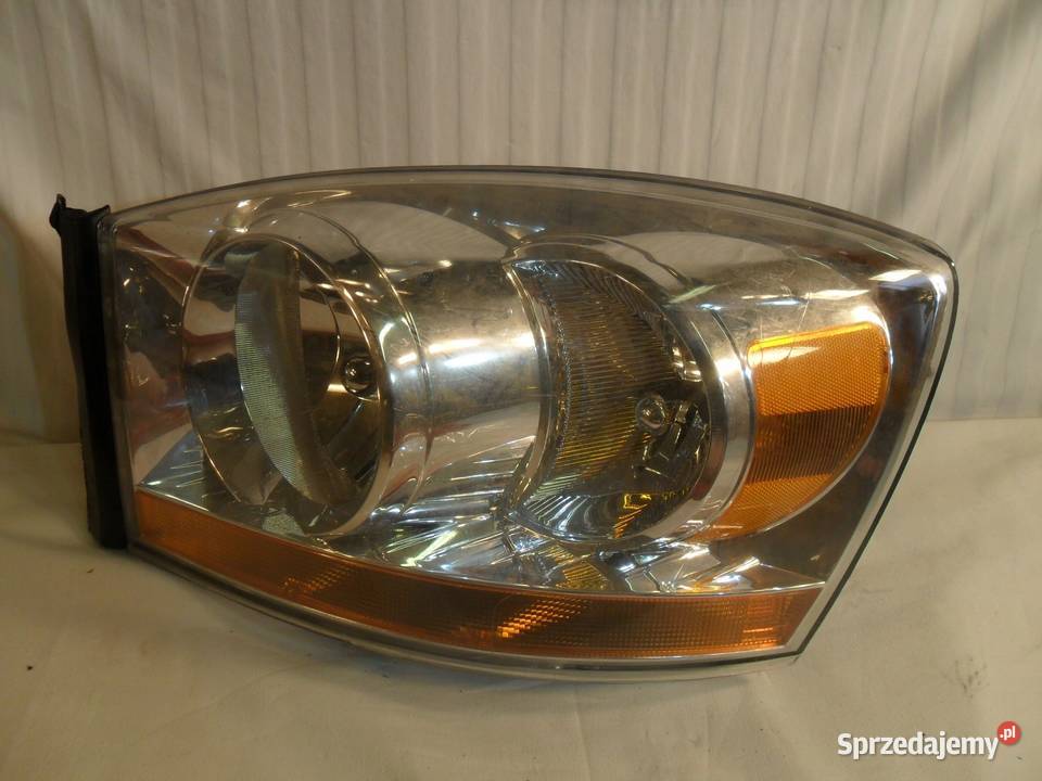 LAMPA LEWY PRZÓD REFLEKTOR DODGE RAM 1500 2500 Nowy Tomyśl sprzedam