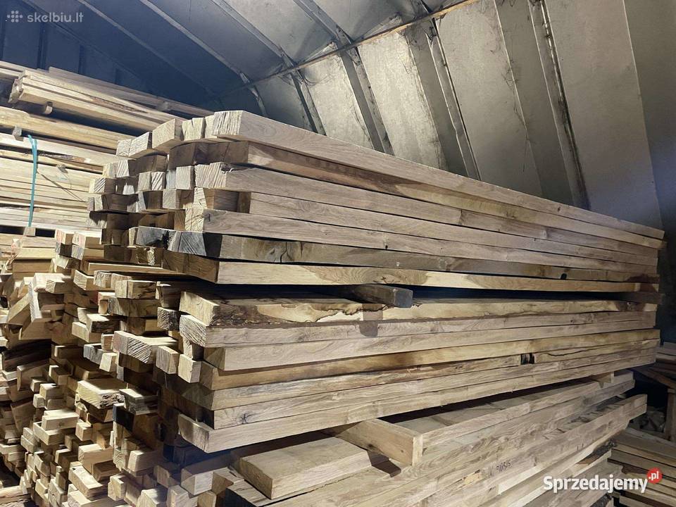 Deski dębowe suche 52 mm drewno dębowe hurt Produkcja