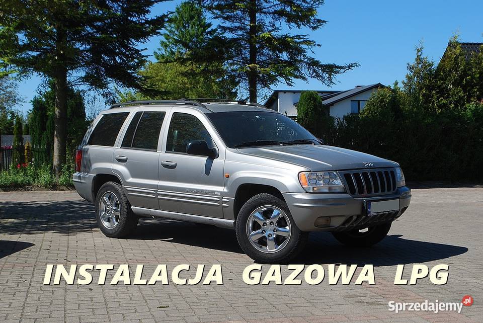 Jeep Grand Cherokee 2001r 40 benzynagaz LPG Włynkówko