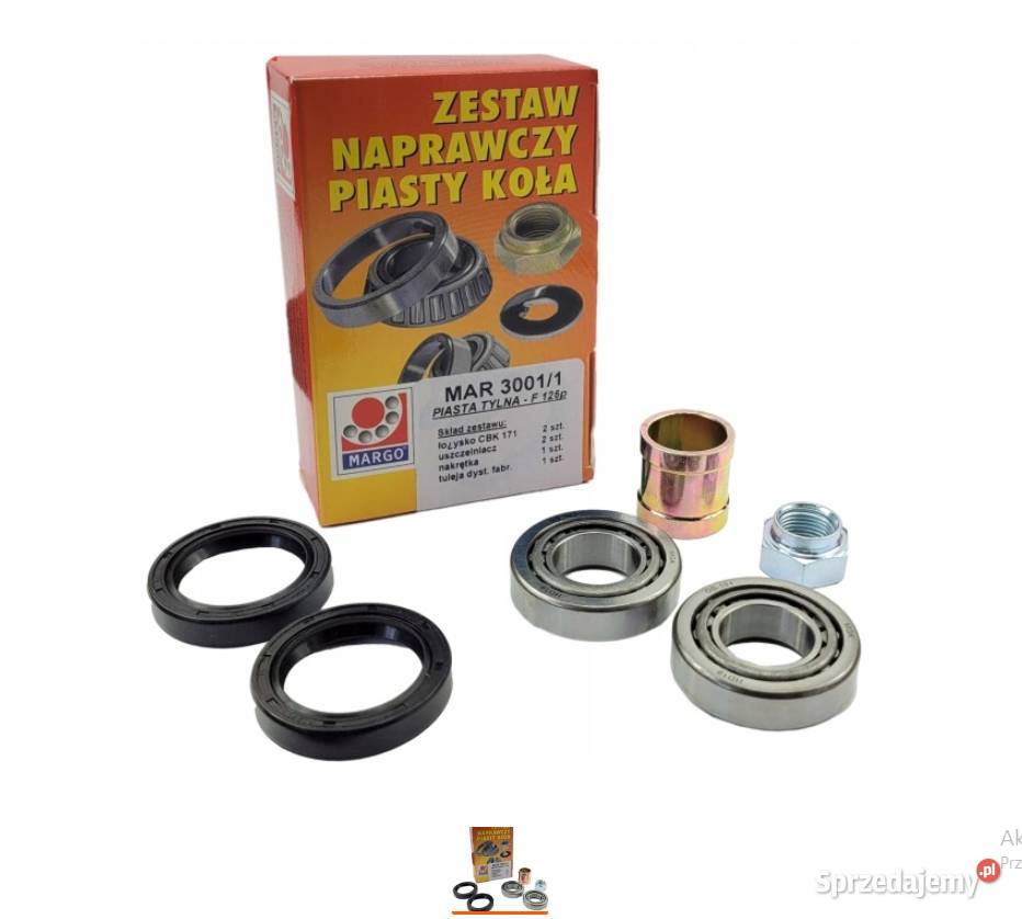 MAR30011 ŁOŻYSKO KOŁA PIASTY TYŁ FIAT 126P Mielęcin