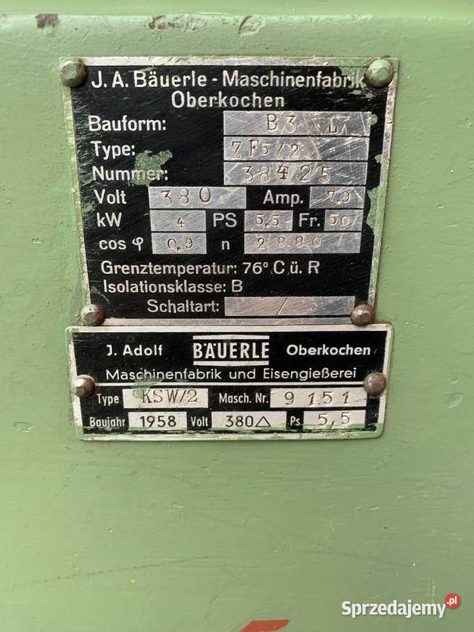 Piła tarczowa Bauerle Pozostałe Wejherowo
