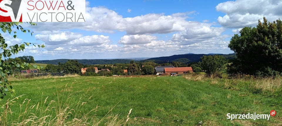 Widokowe słoneczne działki w Niedźwiedzicy dolnośląskie Niedźwiedzica