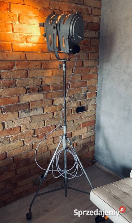 Lampa filmowa Spefika Rf150 PRL Vintage loft Poznań