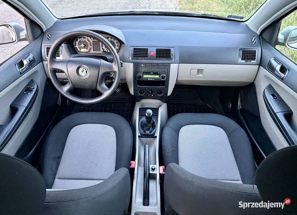 Skoda Fabia salon 12 Benzyna KLIMA światła przeciwmgielne Wieliszew sprzedam