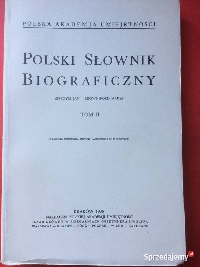 3220 Polski Słownik Biograficzny sprzedam