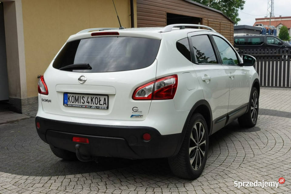 Nissan Qashqai Panorama Navi Kamera Serwis biały Płońsk